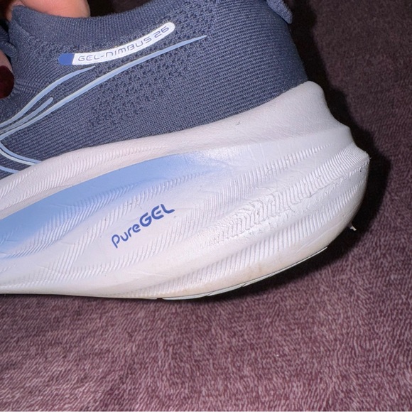 ASICS Nimbus 26 Thunder Blue Sapphire 11 Women’s - Picture 8 of 8